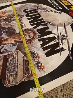 Original The Junkman Movie Poster 1982 60 x 40 Huge 5 Ft Rare