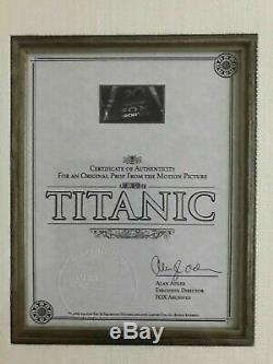 Original Titanic Movie Dinner Plate Prop