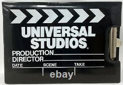 Original Vintage 1980s Universal Studios Production Director Black Clipboard