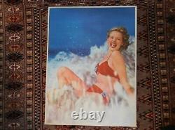 Original c1950 Marilyn Monroe Poster titled OOOOH! 15 x 20 inches Glossy Litho