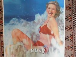Original c1950 Marilyn Monroe Poster titled OOOOH! 15 x 20 inches Glossy Litho