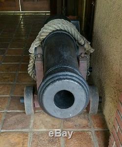 Original screen used movie prop, life size cannon from the movie Peter Pan