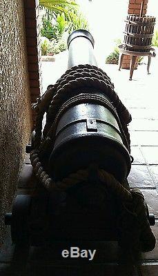 Original screen used movie prop, life size cannon from the movie Peter Pan