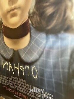 Orphan movie poster 27x40 DS signed by Isabelle Furhman
