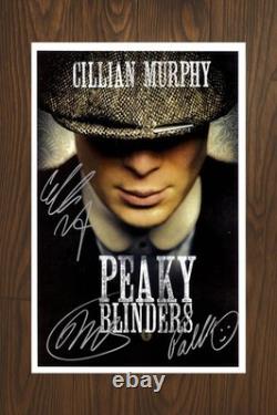 PEAKY BLINDERS Signed Movie Poster 11x17 with COA Authentic Memorabilia