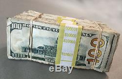 PROP MONEY NEW STYLE $500,000 DUFFEL BAG PACKAGE for Movie, TV, Videos Novelty