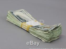 PROP MOVIE MONEY $260,000 Blue Style AGED Filler Play Fake Prop Movie Money