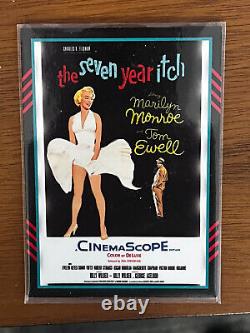 Panini Americana Movie Posters Materials Combo Marilyn Monroe, Carolyn Jones/499