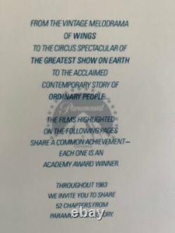 Paramount Pictures 1983 Day Planner Journal Unused Lobby Card Photos