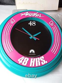 Paramount Studios (Another 48 HRS) NOB 14 Clock 1990- Movie Memorabilia