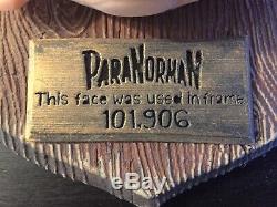 Paranorman Motion Picture Crew Gift. 4 Face Props Used In The Film