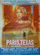 Paris Texas Wim Wenders / Kinski / Peellaert French Original Movie Poster