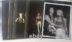 Patrick Swayze Large Lot Of 8 by 10 95 And 3 1/2 by 5 Inches Original Photos 84