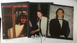 Patrick Swayze Large Lot Of 8 by 10 95 And 3 1/2 by 5 Inches Original Photos 84