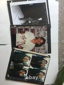 Patrick Swayze Large Lot Of 8 by 10 95 And 3 1/2 by 5 Inches Original Photos 84