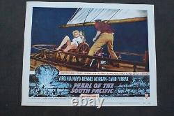 Pearl Of The South Pacific 1955 RKO lobby card Virginia Mayo Dennis Morgan