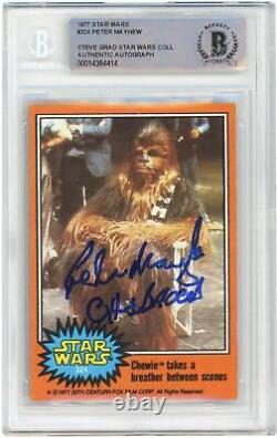 Peter Mayhew Star Wars Trading Card Item#12304758