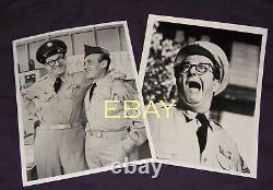 Phil Silvers Sgt. Bilko CBS-TV original photos Lot of 5 classic army sitcom
