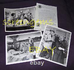 Phil Silvers Sgt. Bilko CBS-TV original photos Lot of 5 classic army sitcom