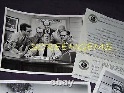 Phil Silvers Sgt. Bilko CBS-TV original photos Lot of 5 classic army sitcom