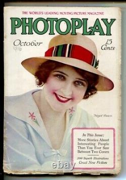 Photoplay 10/1916-Hazel Dawn portrait cover & feature-D. W. Griffith & Birth