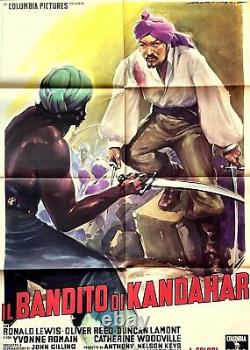 Poster Italian Movie Memorabilia The Brigand Of Kandahar Reed Hammer Martinati