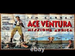 Poster Original Italian Movie Memorabilia Ace Ventura When Nature Calls Carey