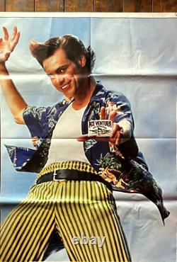 Poster Original Italian Movie Memorabilia Ace Ventura When Nature Calls Carey