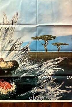 Poster Original Italian Movie Memorabilia Ace Ventura When Nature Calls Carey