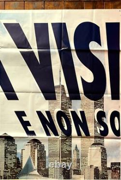 Poster Original Italian Movie Memorabilia Just Visiting Reno New York Empire USA