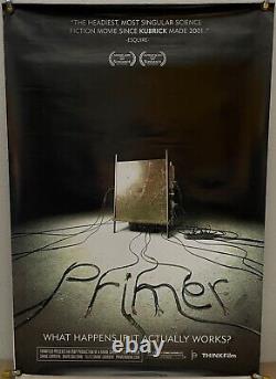 Primer Rolled Original One Sheet Movie Poster Shane Carruth David Sullivan 2004