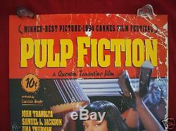 Pulp Fiction 1994 Original Movie Poster 1sh Quentin Tarantino Authentic Nm-m