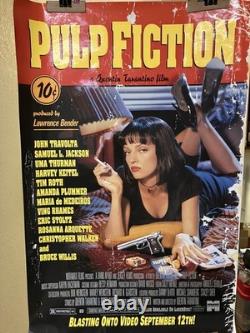 Pulp Fiction POSTER Original 26 X 40 Video Store PROMO excellent Condition