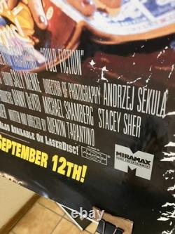 Pulp Fiction POSTER Original 26 X 40 Video Store PROMO excellent Condition