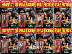 Pulp Fiction Quentin Tarantino 8 Figuren Set Reaction 3 3/4 Inch Funko