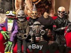 Puppet Master Littlest Reich LOT of 6 unused stunt characters PINHEAD & more