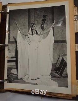 Quo Vadis 1951 Movie Memorabilia Wardrobe Original Photo Binder Deborah Kerr