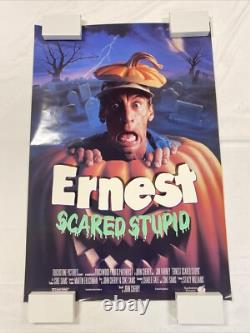 RARE 1991 ERNEST SCARED STUPID ROLLED UNUSED ORIG DS 27x40 1-SHEET MOVIE POSTER