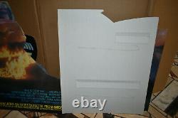RARE BACK TO THE FUTURE original FIRST MOVIE 1985 store display video cutout
