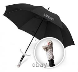 RARE HBO Game Of Thrones Sword Umbrella Movie Memorabilia Dragon Head READ HTF