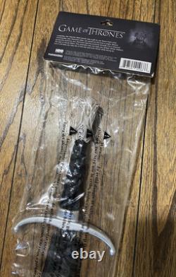 RARE HBO Game Of Thrones Sword Umbrella Movie Memorabilia Dragon Head READ HTF