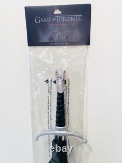 RARE HBO Game Of Thrones Sword Umbrella Movie Memorabilia Dragon Head READ HTF