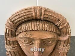 RARE Hollywood Film RKO Pictures Egyptian Cleopatra Movie Prop Wall Sculpture