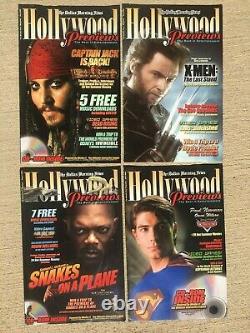 RARE Hollywood Previews CD-ROM 2006 4 X-Men Superman Caribbean Pirates Wolverine