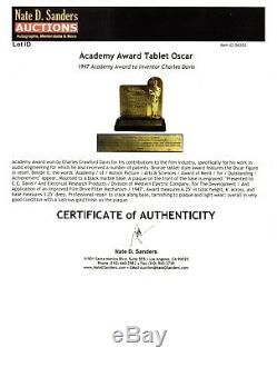 RARE & Original 1947 Academy Award Oscar Holy Grail of Hollywood Memorabilia