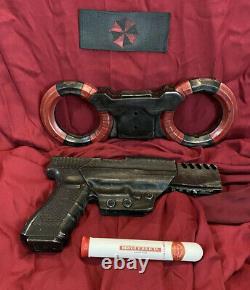 RARE Resident Evil Prop Combo Set COA Umbrella Corp Alice Jovovich