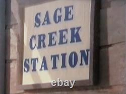 REAL Set Sign Prop Miracle At Sage Creek Irene Bedard David Carradine Wes Studi