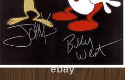 REN & STIMPY Signed Movie Poster 11x17 with COA Authentic Memorabilia