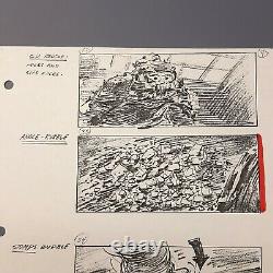 RETURN OF THE JEDI Production Used Storyboard Luke vs. Rancor (9)