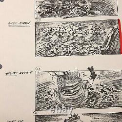 RETURN OF THE JEDI Production Used Storyboard Luke vs. Rancor (9)